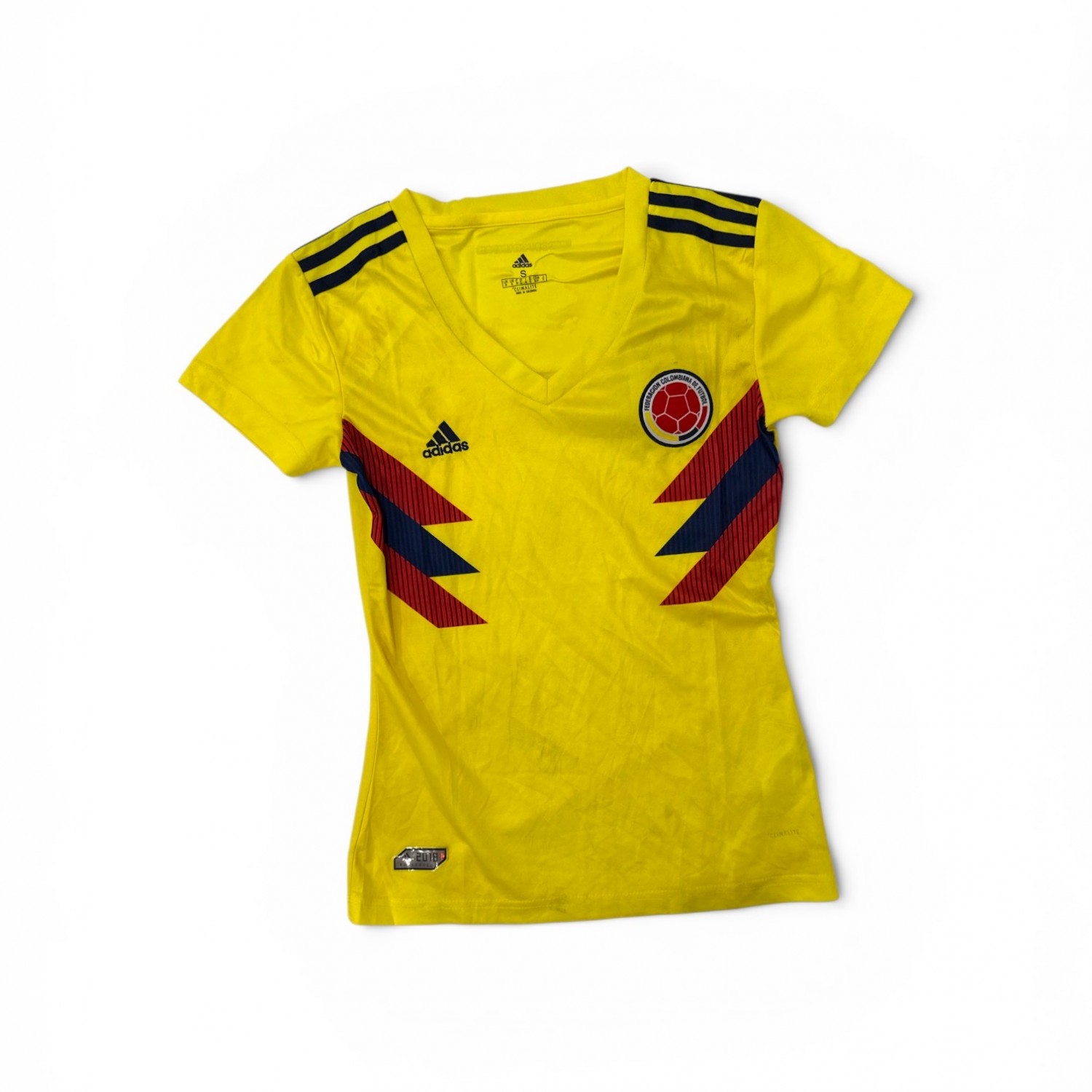 COLOMBIA NATIONAL TEAM ADIDAS FOOTBALL JERSEY S
